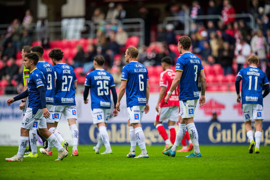 Halmstads spelare deppar
