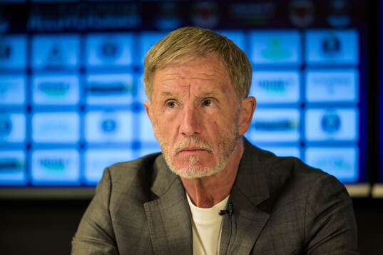 Halmstads tränare Stuart Baxter