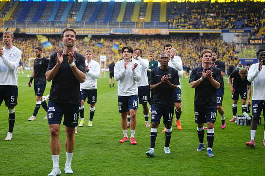 BRØNDBY, DANMARK - 10. MAJ 2026:  LIVE billede fra 3F