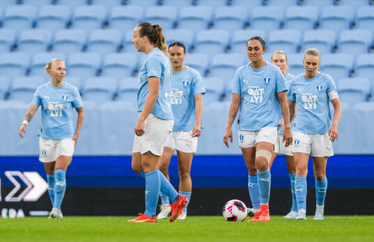 Malmö FFs Isabella D'Aquila deppar