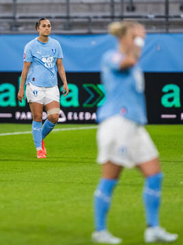 Malmö FFs Isabella D'Aquila deppar