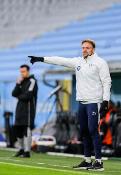 Malmö FFs assisterande tränare Daniel Angergård