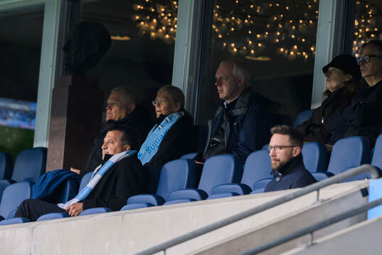 Malmö FFs ordförande Zlatko Rihter och VD Jimmy Rosengren