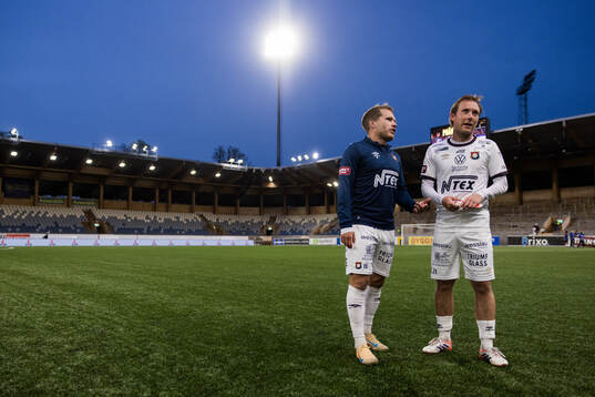 Örgrytes Hampus Dahlqvist och William Kenndal deppar