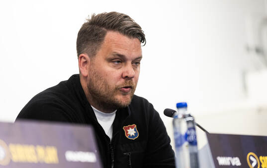 Örgrytes tränare Andreas Holmberg