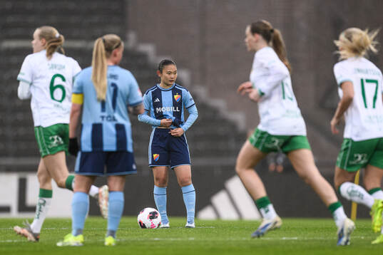 Djurgårdens Urara Watanabe deppar