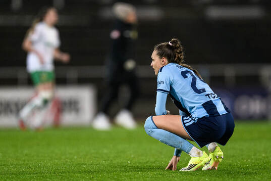 Djurgårdens Selma Larsen Svendsen deppar
