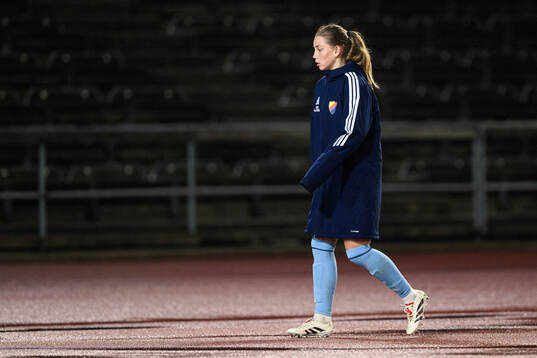 Djurgårdens Elsa Pelgander deppar