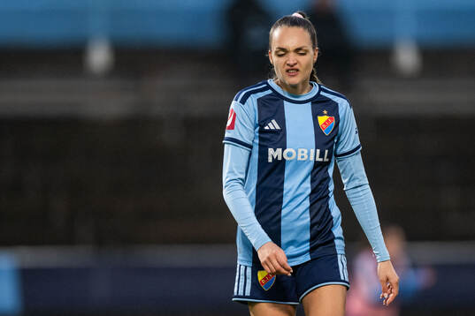Djurgårdens Selma Larsen Svendsen deppar