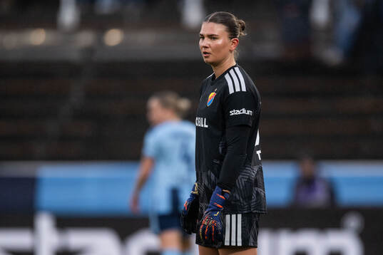 Djurgårdens målvakt Anna Aurora Koivunen