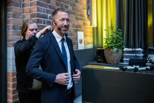 Head coach Graham Potter of the Swedish men's national