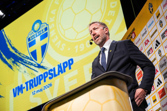 Head coach Graham Potter of the Swedish men's national