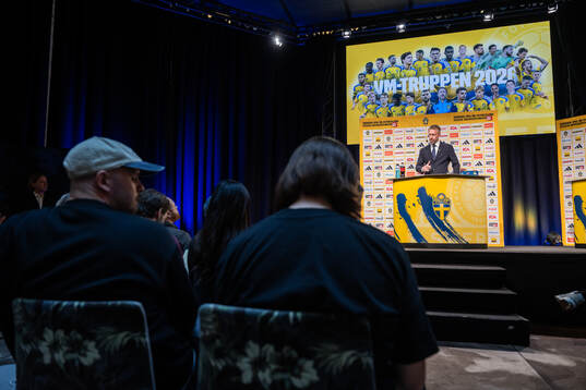 Head coach Graham Potter of the Swedish men's national