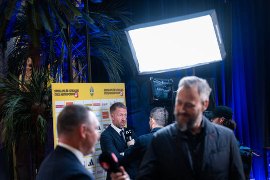 Head coach Graham Potter of the Swedish men's national