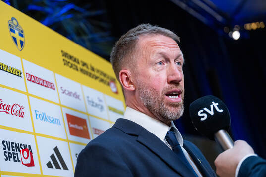 Head coach Graham Potter of the Swedish men's national