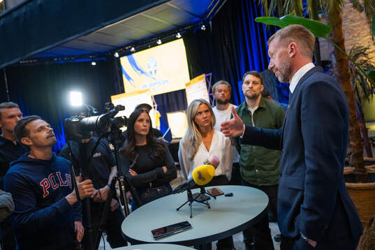 Head coach Graham Potter of the Swedish men's national