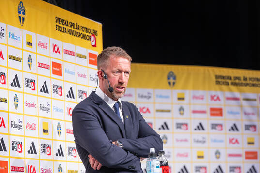 Head coach Graham Potter of the Swedish men's national