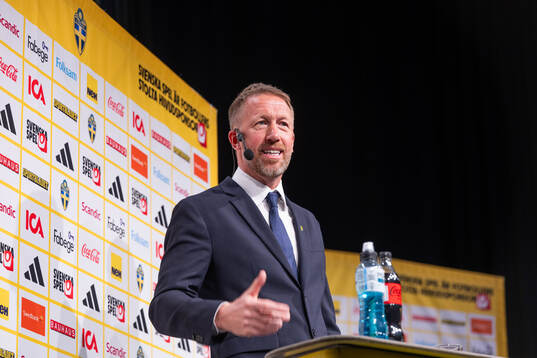 Head coach Graham Potter of the Swedish men's national