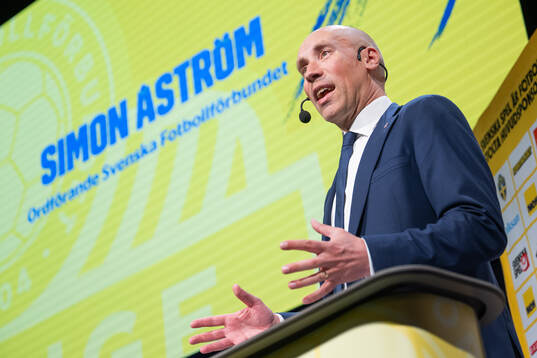 Simon Åström, President of the Swedish Football Federation