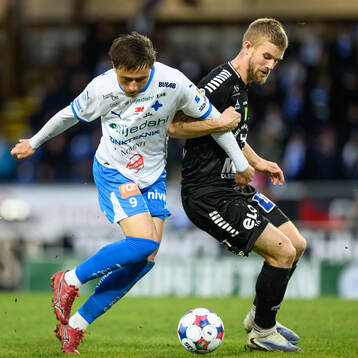 IFK Värnamos Kai Meriluoto och Örebros Hampus Söderström