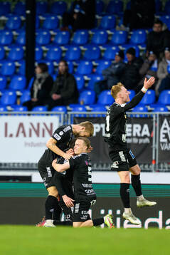 Örebros John Stenberg jublar