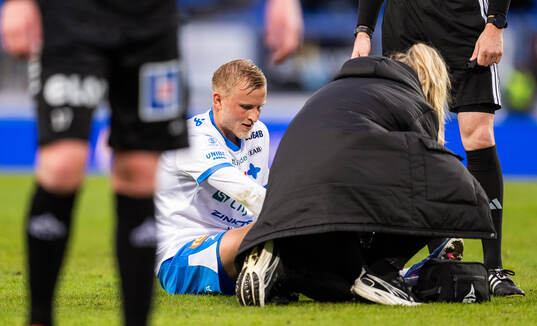 IFK Värnamos Johan Rapp får vård