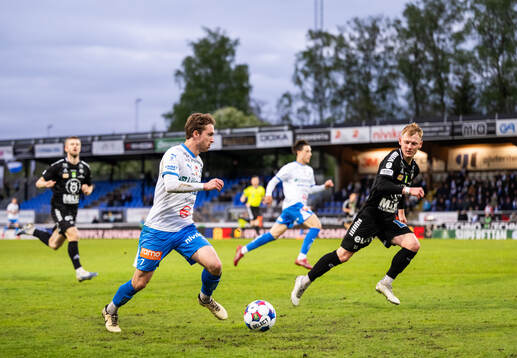 IFK Värnamos Carl Johansson och Örebros Christopher