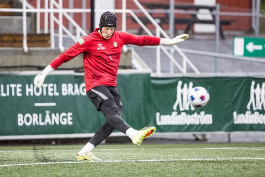 Brages målvakt Viktor Frodig