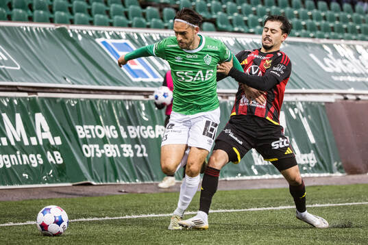 Brages Felix Hörberg och Östersunds Emil Özkan