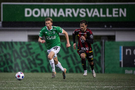 Brages Albin Sporrong och Östersunds Emil Özkan