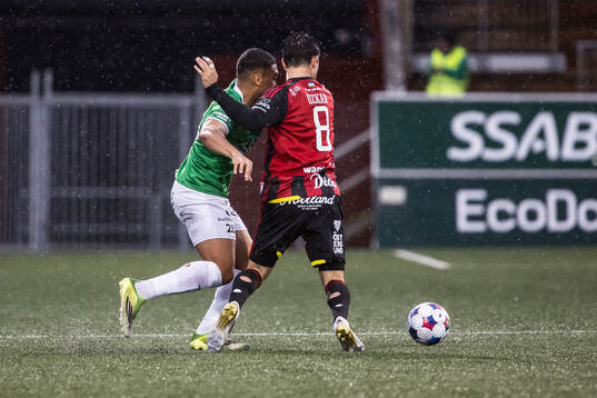 Brages Gideon Granström och Östersunds Emil Özkan