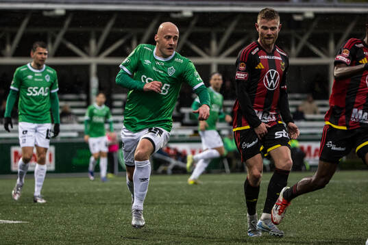 Brages Anton Lundin och Östersunds Dennis Widgren