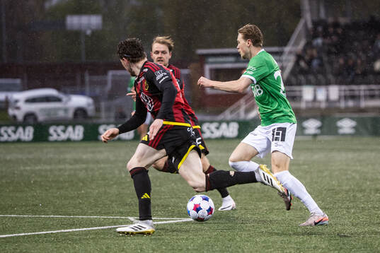 Östersunds Daniel Miljanovic och Brages Gustav Nordh