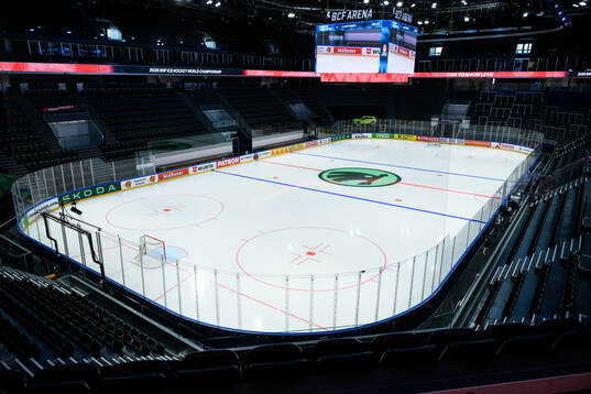 Interior view of BCF Arena