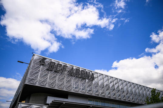 Exterior view of BCF Arena