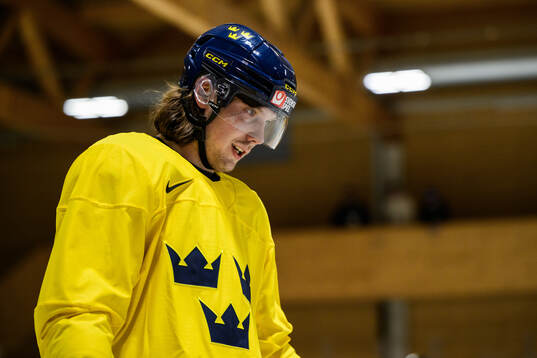 Oscar Sundqvist of Sweden at a practice session