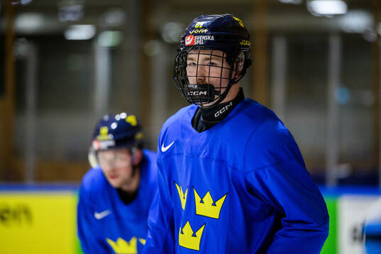 Viggo Björck of Sweden at a practice session