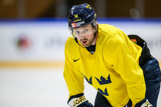 Rasmus Asplund of Sweden at a practice session