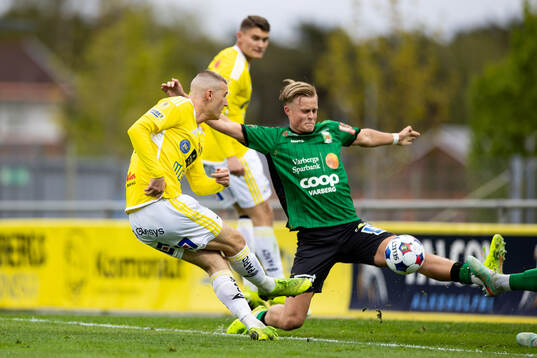 Falkenbergs William Videhult och Varbergs Edvin Tellgren