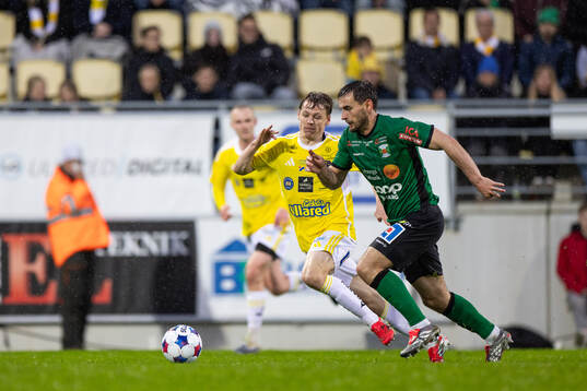Falkenbergs Melker Nilsson och Varbergs Erion Sadiku
