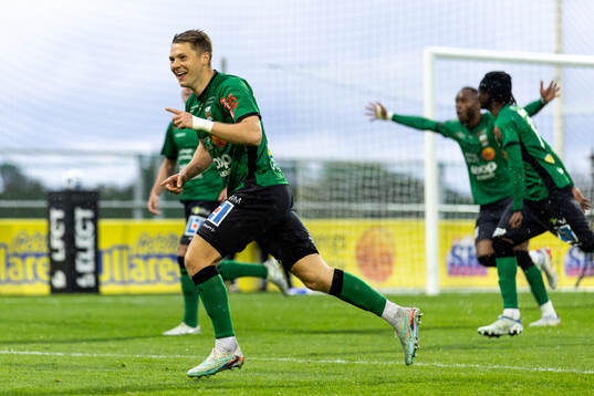 Varbergs Gustav Broman jublar