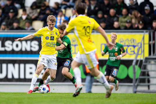 Falkenbergs Melker Nilsson och Varbergs Isak Valentin