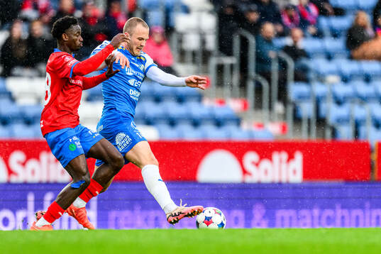 Helsingborgs Clancy Valere Biten och Oddevolds Gabriel