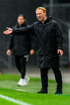 Helsingborgs manager Stevie Grieve