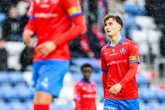 Helsingborgs Casper Ljung Hofvendahl deppar