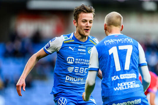 Oddevolds Gustav Forssell jublar