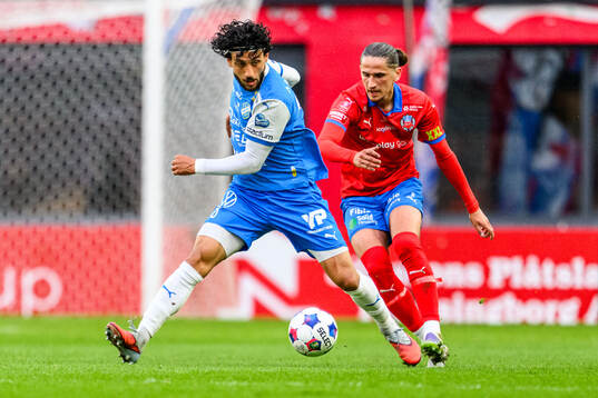 Oddevolds Leonardo Farah Shahin och Helsingborgs Ervin
