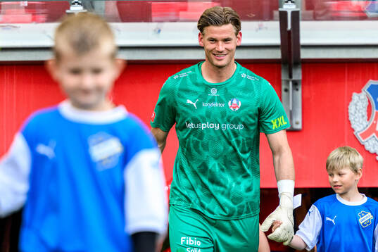 Helsingborgs målvakt Johan Brattberg