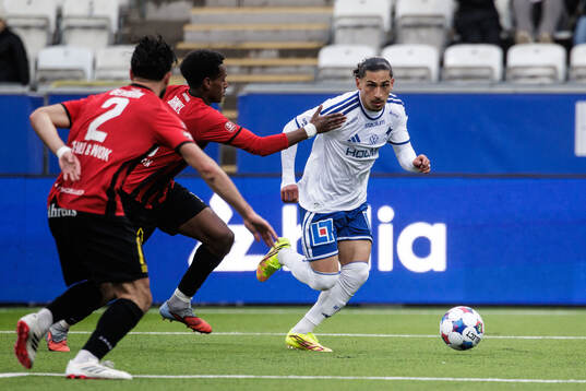 Nordic Uniteds Matteus Behnan och Nhome Daneyl och IFK