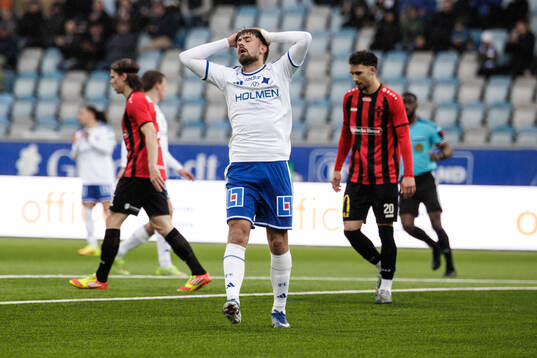 IFK Norrköpings Tim Prica deppar